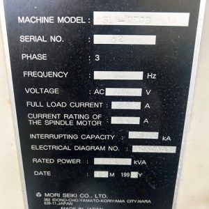 Tiện Mori Seiki SL-250B 42 1996